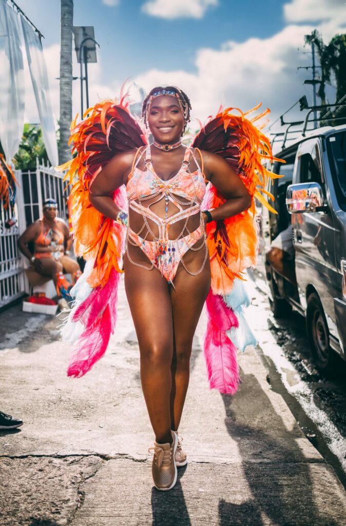 Carnival Trinidad and Tobago - woman in costume