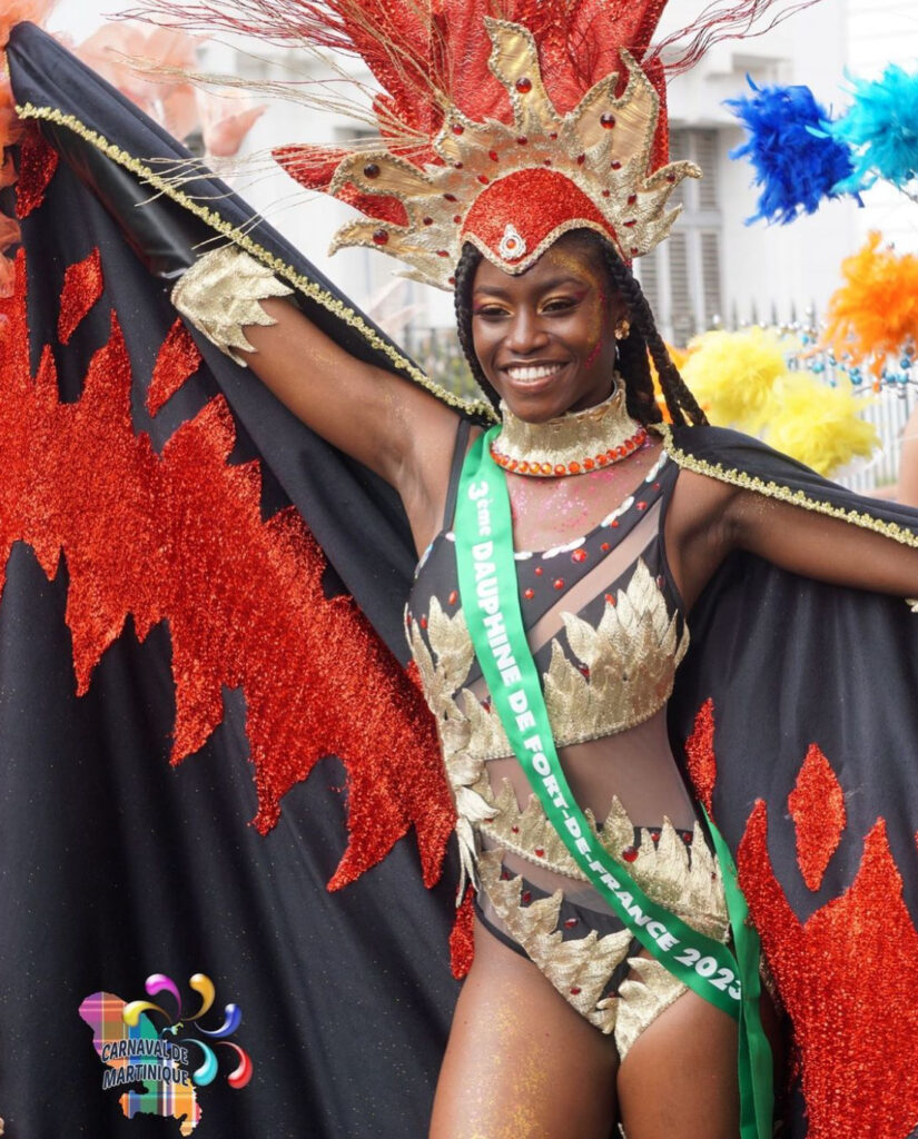 Woman at Martinique Carnival