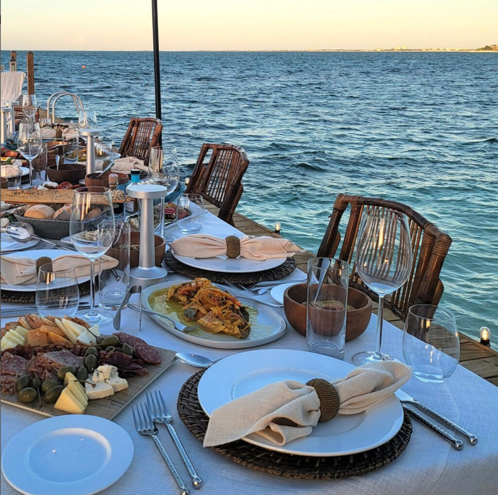 Seaside dining at Vita Rockhouse